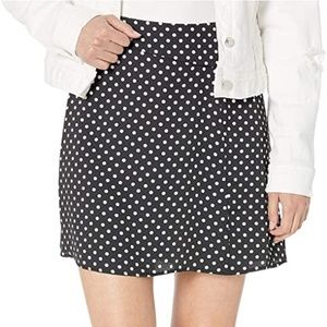 BNWT BCGMaxazria Polka Dotted A-line Mini Skirt